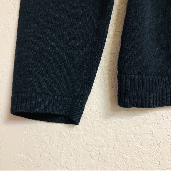 croft & barrow Black V-neck Sweater (Petite Small) - Picture 7 of 7